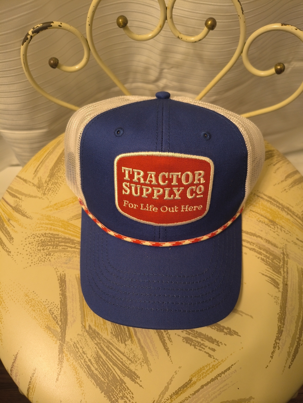 Tractor Supply Co. Men's Blue Mesh Trucker Hat